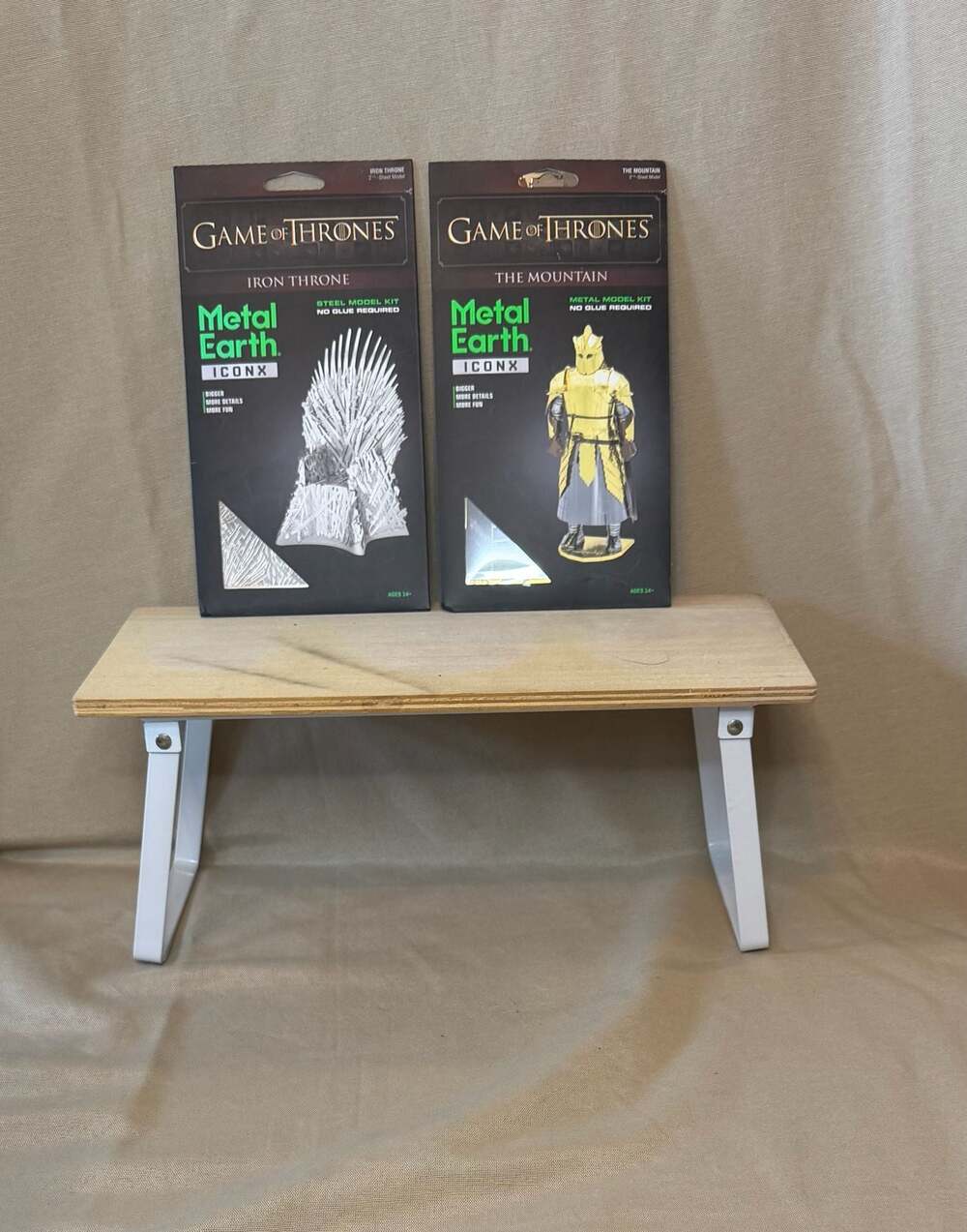 Metal Earth ICONX Game of Thrones 3D Metal Model Kits (Set of 2)